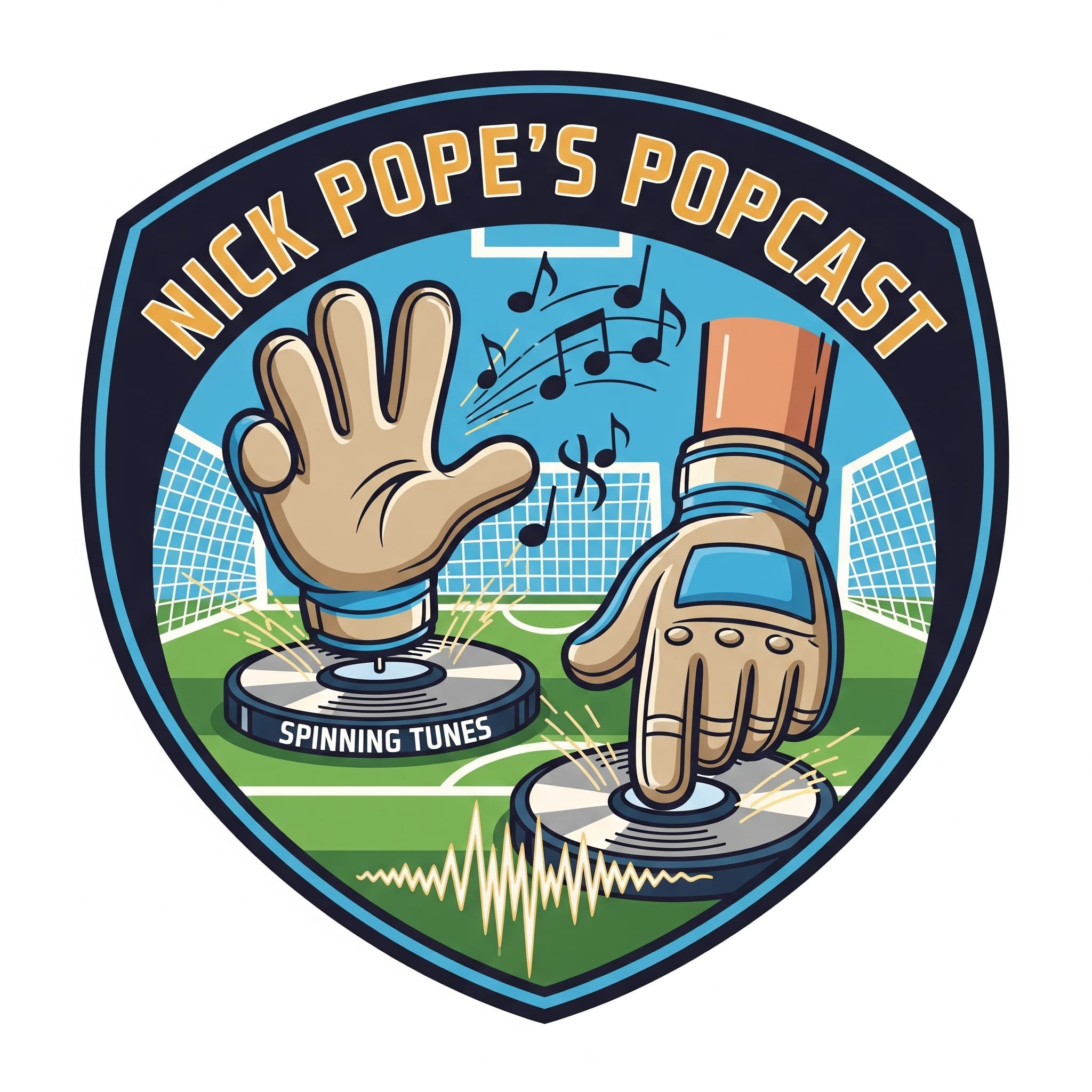 Nick Pope's Popcast badge